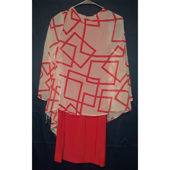 Chiffon mock jacket dress - Picture 4 of 4